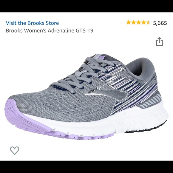brooks adrenaline size 8
